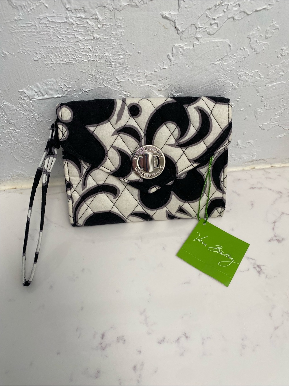 Vera Bradley Your Turn Smartphone Wristlet Night & Day New